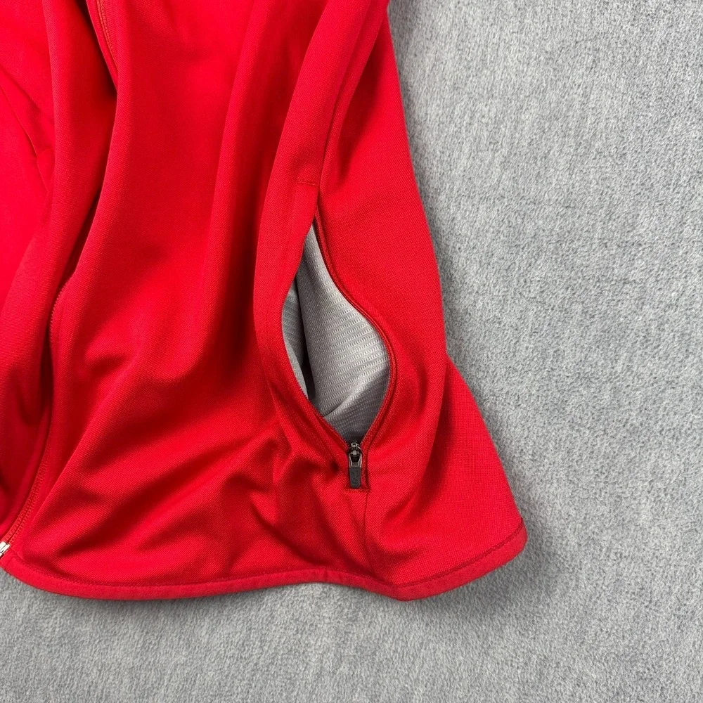 New Balance Jacket Kids Boys XL Red‎ Knit Training Track Full Zip Athletic NWT